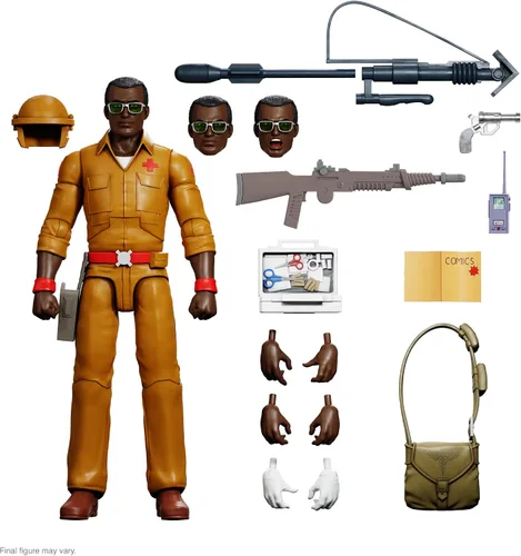 Miniatura 10 de Super7 Super Cyborg G.I. Joe Cobra S.N.A.K.E. Armor (Color Completo - Gris) - Figura de Acción G.I. Joe de 11" con Accesorios Coleccionables