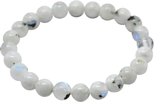 Miniatura 788 de Amazing Gemstone Pulsera de cristal para mujeres y hombres, pulsera de cristal curativo de protección, pulsera elástica con cuentas de piedras