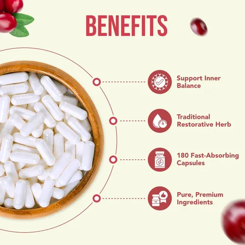 Miniatura 4 de Suplemento de berberina de alta resistencia de 500 mg – Una vez al día potente berberina 500 mg Suplemento antioxidante de quercetina