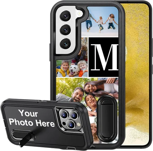 Miniatura 15 de Funda de teléfono personalizada para Samsung Galaxy S22 Ultra 5G, funda protectora de cuerpo completo a prueba de golpes con múltiples fotos, funda