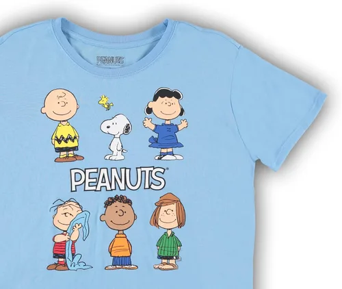 Miniatura 5 de Peanuts Snoopy - Camiseta clásica de manga corta para mujer, diseño de Snoopy