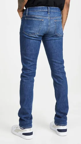 Miniatura 4 de FRAME L'Homme Slim Fade to Grey Denim Jeans para hombre