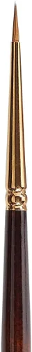 Miniatura 15 de KINGART Premium Finesse 8020-14 Ultra Round Series - Brocha para artista, pelo sintético Kolinsky Sable, mango corto, acuarela y pinturas al óleo