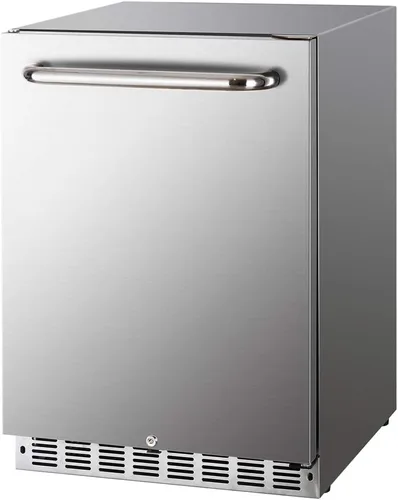 Miniatura 10 de HCK Kegerator, Kegerator de 24 Pulgadas para Exteriores para Patio con 3 Grifos, Dispensador de Cerveza de Tamaño Completo y Refrigerador de Bebidas