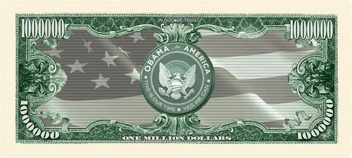 Miniatura 3 de Set de 100 – Barack Obama millones de billetes de dólar