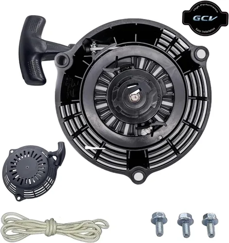 Actualización GCV160 - Conjunto de arranque de tracción con adhesivo de arranque de retroceso para Honda GCV135 GCV160cc, lavadora a presión, piezas