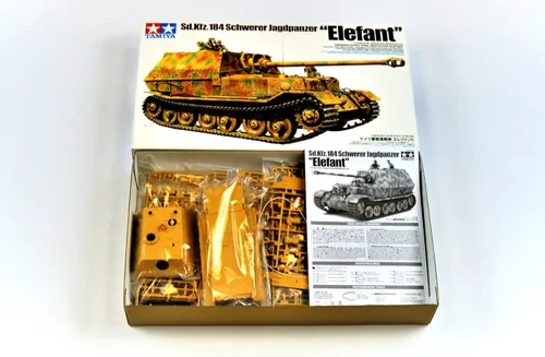 Miniatura 2 de Tamiya 32589 1/48 Destructor de tanques alemán Elefant Kit de modelo de plástico