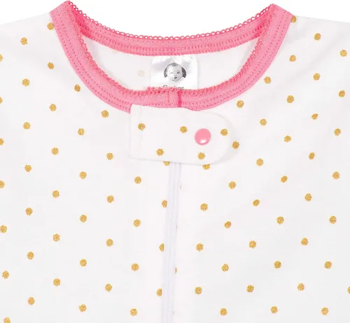 Miniatura 7 de Gerber Pijama con pies para bebé niña, paquete de 4