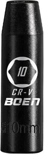 Miniatura 22 de BOEN Toma de impacto profundo de 1/2 pulgada, enchufe premium de 5/16 pulgadas, SAE, 6 puntos, acero Cr-V con marcado láser, fuerte y duradero