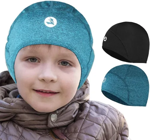 EMPIRELION Casco térmico para niños, diseño de calavera, ligero, para deportes juveniles, para correr, para niños, niñas y niños