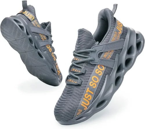 Furuian Zapatos de punta de acero para mujeres y hombres, zapatos de seguridad ligeros, cómodos zapatos de trabajo con punta de acero