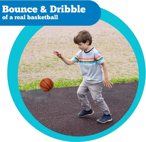 Miniatura 4 de Botabee Mini pelotas de baloncesto de goma de 5 pulgadas (paquete de 2) – Rebote realista y agarre para juego en interiores y exteriores