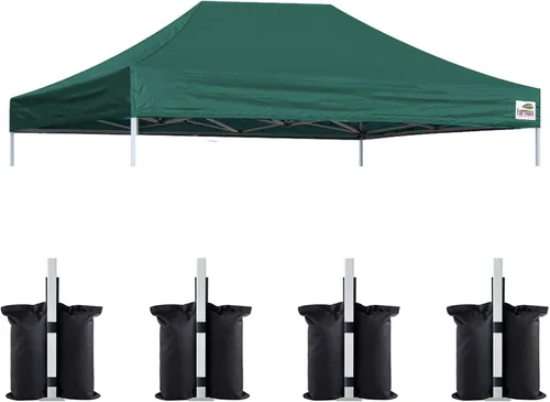 Miniatura 25 de Eurmax USA toldo desplegable de repuesto, cubierta superior para tienda de campaña, armado instantáneo, solo la cubierta superior, 4 bolsas