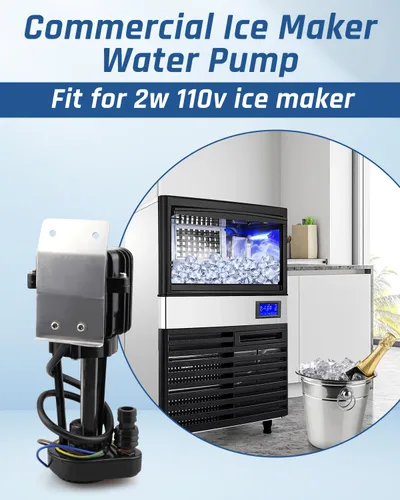 Miniatura 2 de Nueva bomba de agua mejorada YSP2PJDVF1 para máquina de hielo, bomba de agua de máquina de hielo YSP2PJDVF1, 110V 2W