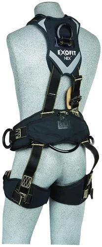 Miniatura 2 de 3M DBI-Sala Exofit NEX Arnés de acceso para cuerda de arco eléctrico 1113758, negro, mediano, 1 Ea