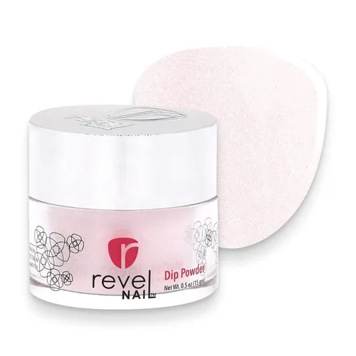 Miniatura 11 de Revel Nail Polvo de inmersión – Esmalte de uñas en polvo transparente y rosa, polvo de inmersión resistente a las virutas con vitamina E y calcio