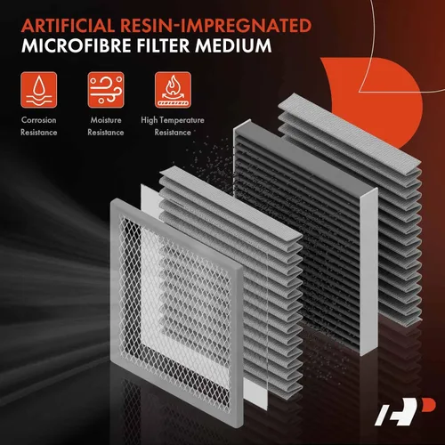 Miniatura 3 de A-Premium Filtro de aire del motor compatible con Toyota Tacoma 2005-2023, L4 2.7L, panel rígido, reemplaza # 178010C040, 17801-YZZ04