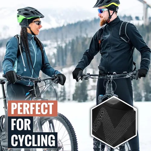 Miniatura 8 de OZERO - Guantes térmicos de invierno para hombres y mujeres, pantalla táctil, resistentes al agua, resistentes al viento, antideslizantes