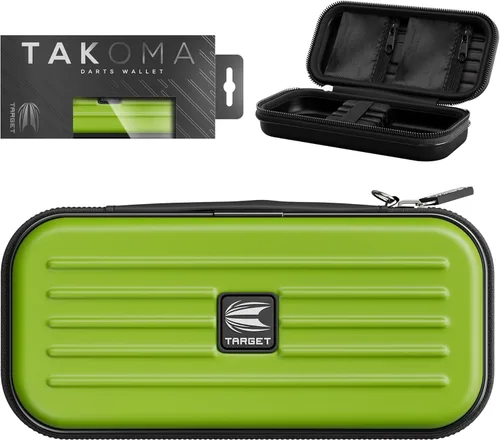 Miniatura 15 de Target Darts Funda de dardos Takoma, tamaño regular, negra Guarda 3 dardos completamente ensamblados y accesorios Estuche con bolsillos con Negro