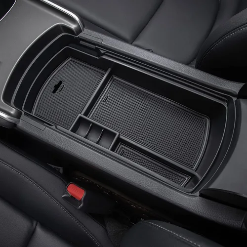 Miniatura 9 de PIMCAR Organizador de consola central para Honda Accord 2018 2019 2020 2021 2022 ABS - Caja de inserto de reposabrazos de material plástico, Accord