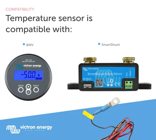 Miniatura 3 de Victron Energy Sensor de Temperatura para Victron Energy BMV-702/712