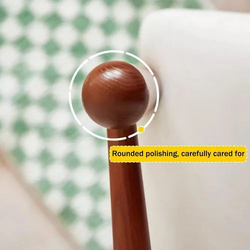 Miniatura 9 de Sillas de comedor tapizadas, silla de cocina con respaldo, silla de sala de estar con brazos versátil asiento de comedor de granja, sillas
