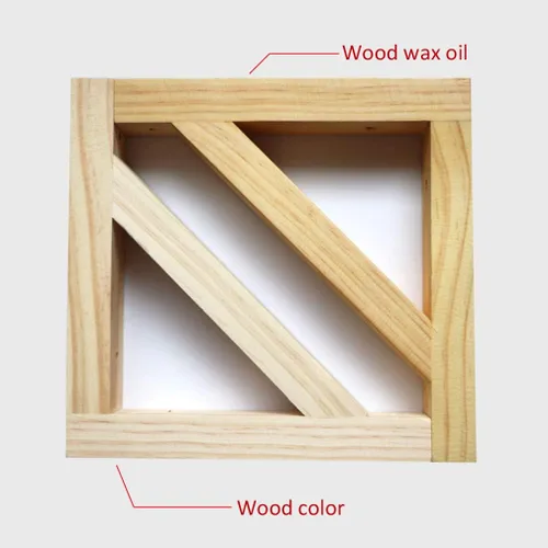 Miniatura 4 de Soportes flotantes triangulares de madera maciza, soporte de ángulo recto grueso para estantes de carga, soportes de estantería de decoración