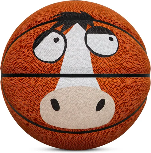 Miniatura 13 de Kuangmi Balón de baloncesto de la serie auténtica, hecho para pelotas de juego en interiores y exteriores, tamaño oficial 7/6/5, 29.5 pulgadas, 28.5