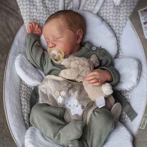 JIZHI Reborn Baby Dolls Boy - Muñeca de bebé recién nacida realista de 20 pulgadas con cuerpo posable, muñecas de bebé de la vida real con