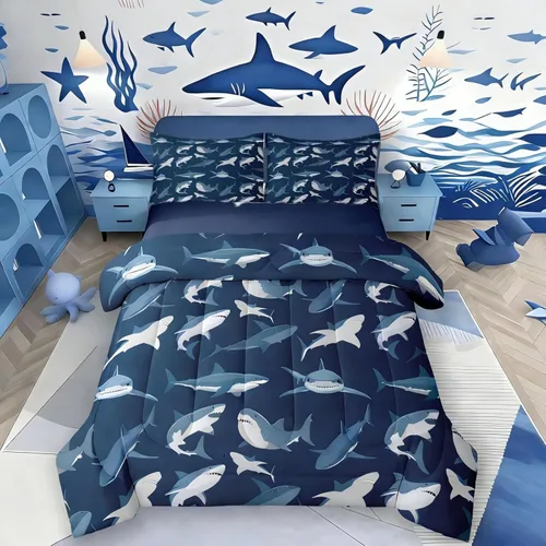 Miniatura 16 de Erosebridal Juego de ropa de cama individual para niñas, juego de edredón de juegos para niños, juego de cama de juegos para niños, color naranja