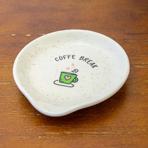 Miniatura 2 de VILIGHT - Plato con área de cuchara para barra de café