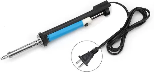 Kit de soldador eléctrico, 30 W uso estaño succión succión pluma desoldadora herramienta de soldadura (enchufe de EE. UU. 110V)