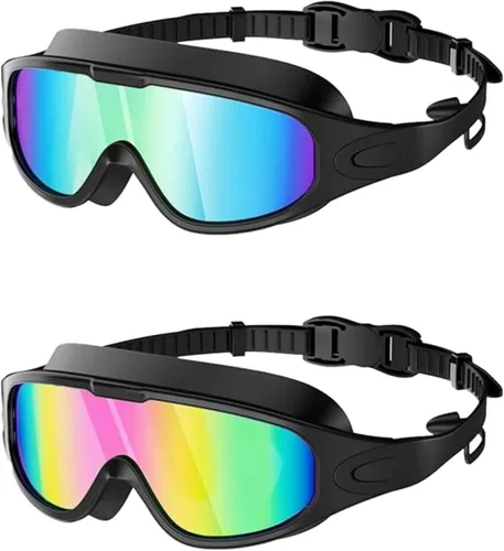 Miniatura 7 de Gafas de natación, gafas de natación sin fugas, protección completa para adultos, hombres, mujeres y jóvenes
