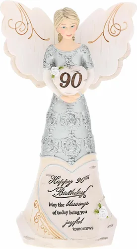 Miniatura 10 de Pavilion Gift Company 82413 Elements Angels - Bendición de cumpleaños: que los deseos de hoy te traigan hermosos mañanas Figura de ángel de 6