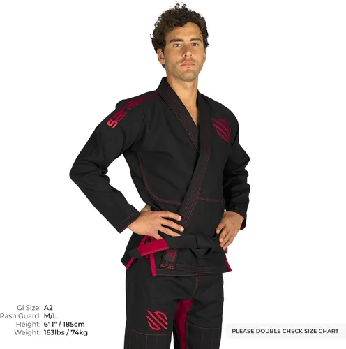 Miniatura 2 de Sanabul Essentials V.2 Ultra Light BJJ Jiu Jitsu Gi (ver guía especial de tallas)