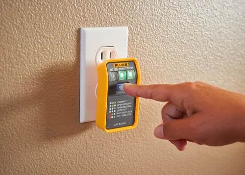 Miniatura 6 de Fluke Probador de zócalo ST120 GFCI sin pitido