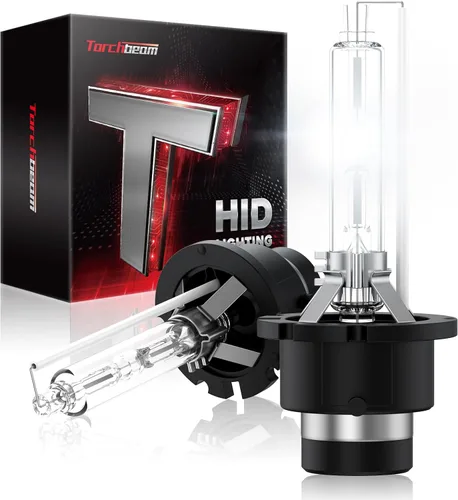 Miniatura 13 de Torchbeam Bombillas HID D1S, 6000K blanco frío, distancia de iluminación del 150%, bombilla de xenón, diseño IP67 para reemplazar 66144 66140 85140