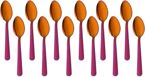 Miniatura 14 de Juego de 12 cucharas de café Demitasse de acero inoxidable, mini cuchara de 4.5 pulgadas, pequeñas cucharas de espresso para café, azúcar, postre