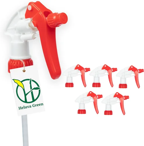 Miniatura 18 de Heluva Green Reemplazo de boquilla de botella de aerosol, solo tapas de botella - Disparadores de boquilla de rociador para soluciones de limpieza