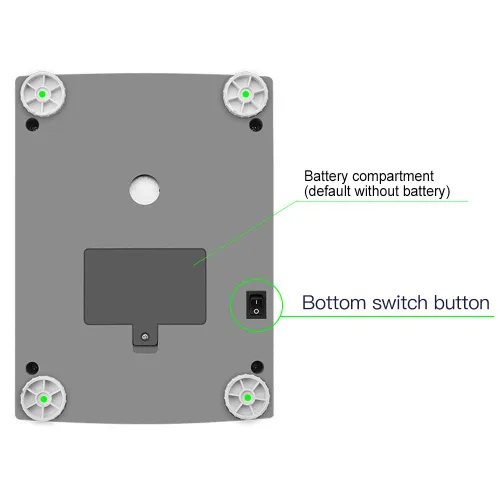 Miniatura 3 de Hochice Báscula de conteo de gramos de laboratorio de alta precisión, balanza de laboratorio analítica científica, báscula electrónica digital