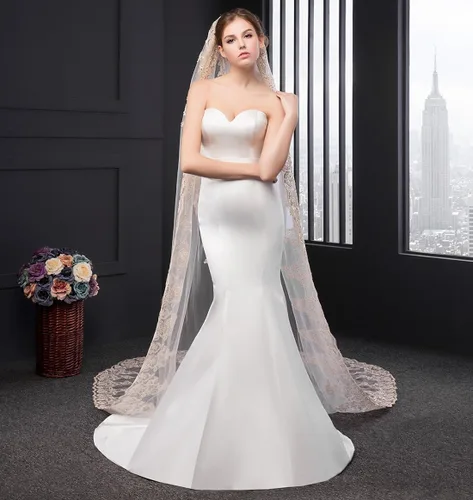 Miniatura 4 de EllieHouse E21 - Velo de novia para mujer con peine gratis