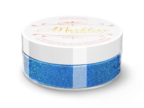 Miniatura 9 de MARBLERS Brillantina de forma gruesa de grado cosmético [estrella] 0.11 onzas (0.11 oz) Escamas No tóxica Vegana Libre de crueldad animal