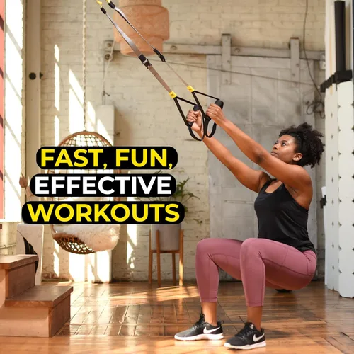 Miniatura 4 de TRX GO Entrenador de Suspensión, Gimnasio Portátil en Casa, Para Entrenamiento de Fuerza, Equipo de Ejercicio de Cuerpo Completo
