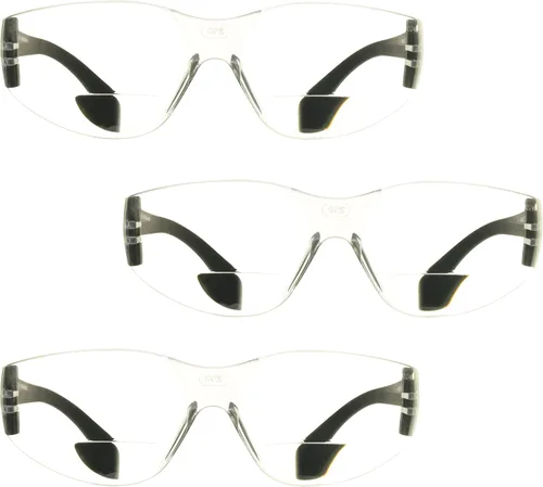 Miniatura 6 de proSPORT Lector bifocal clasificado de seguridad de las gafas de sol ANSI Z87 ligero sin montura deportivo al aire libre