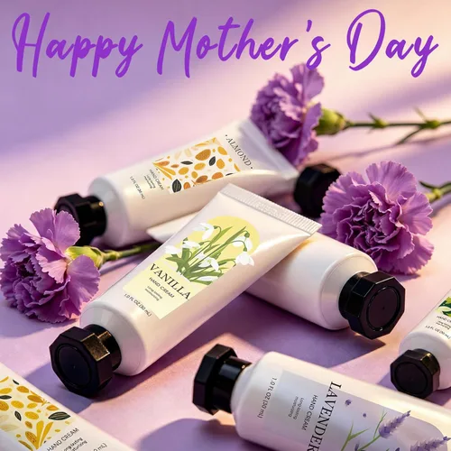 Miniatura 7 de spa luxetique 10 Pack Crema de Mano Regalos para el Día de la Madre Regalos para Mamá Loción de Mano para Piel Seca y Agrietada Tamaño de Viaje Mini
