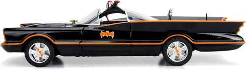 Miniatura 10 de Jada DC Comics 1:18 1966 Serie de TV clásica Batmobile - Coche fundido a presión con figuras de Batman y Robin de 3 pulgadas, juguetes para niños