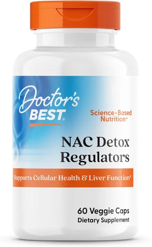 Miniatura 8 de Doctor's Best Nac Reguladores de desintoxicación con seleno excelente, sin OMG, vegetariano, sin gluten y soja, 180 cápsulas vegetales, 180