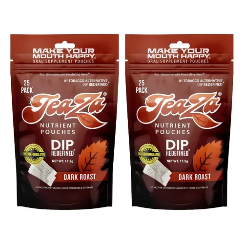 Miniatura 29 de Teaza Bolsas energéticas a base de hierbas, para masticar tabaco, alternativa sin nicotina, sin humo, tabaco alternativo y inmersión saludable