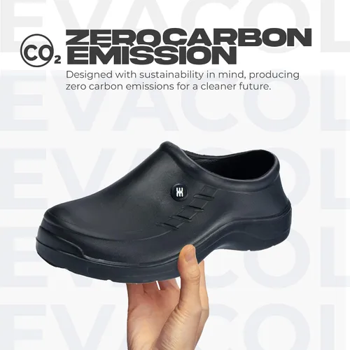 Miniatura 4 de Zapatos antideslizantes para hombre: zuecos sin cordones, cómodos zapatos de trabajo