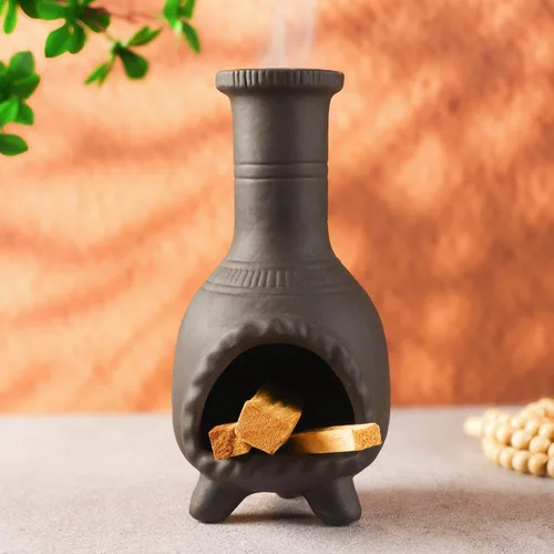 Miniatura 16 de MOUGIGI Soporte de Palo Santo Hecho a Mano y Quemador de Conos de Incienso - Elegante Accesorio para Limpias de Salvia con Capacidad para Rituales